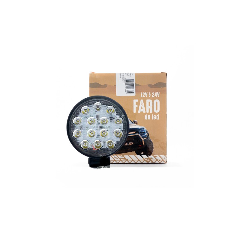CIRULAR 42 WATTS (14 LED  3 WATTS) COLOR BLANCO 12